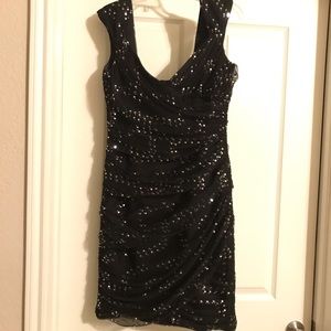 Black and Sparkle Dress